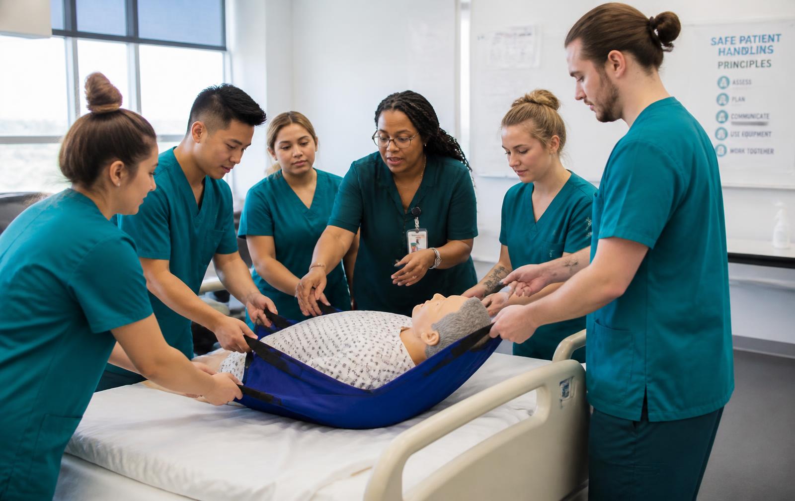 Safe Patient Handling training at GCI